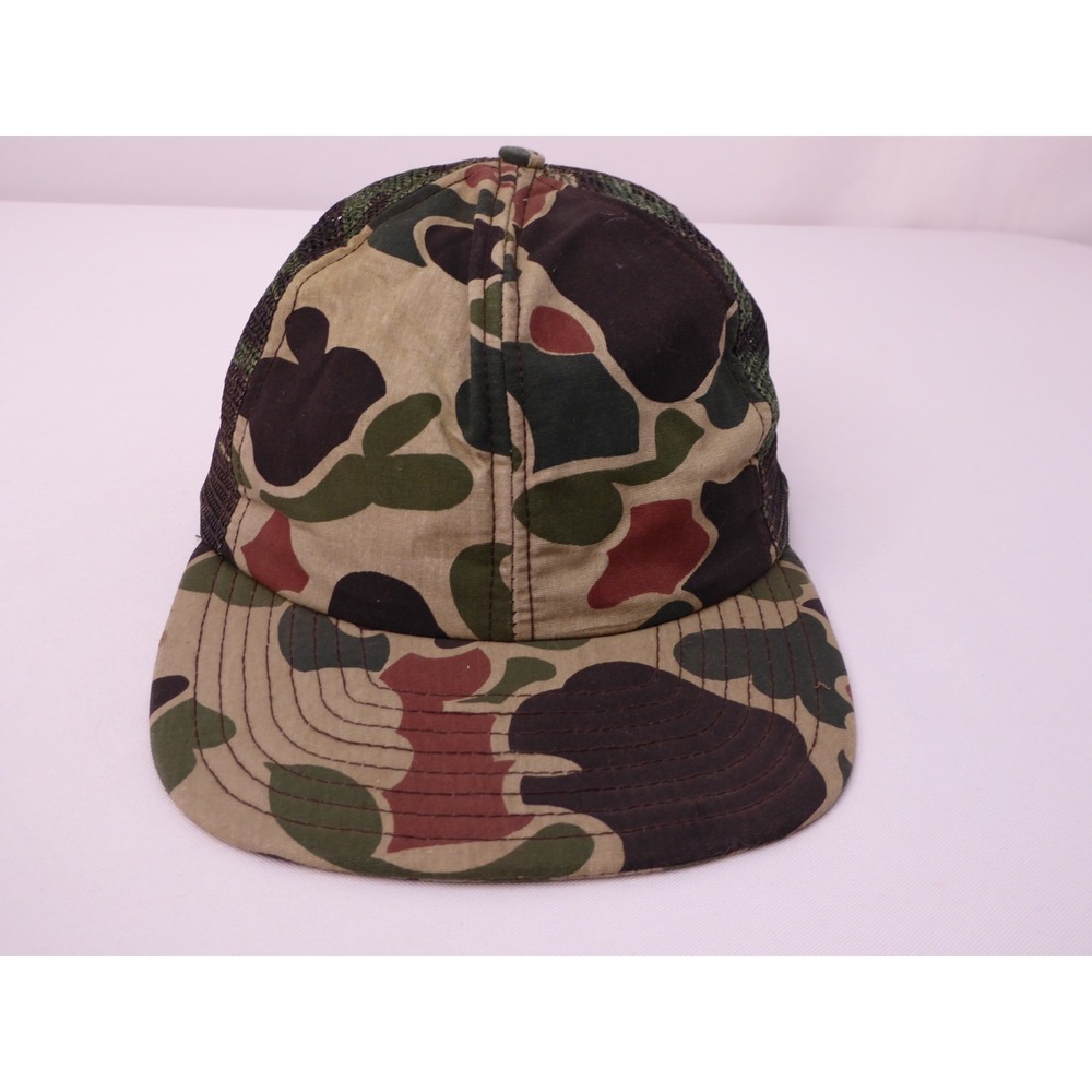 Camo Trucker Snapback Made in the USA Hat Cap